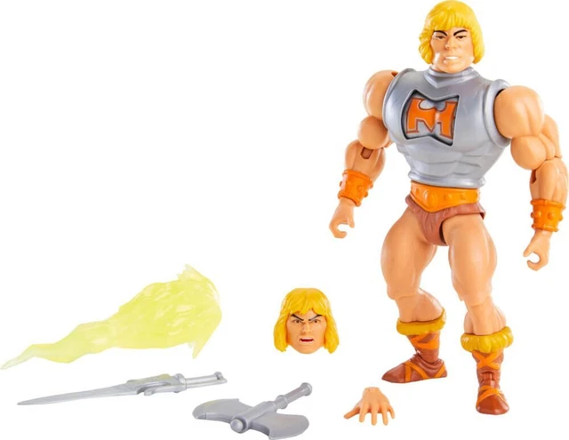 Mattel GVL76 Masters of the Universe Origins Deluxe Actionfigur (14 cm) He-Man