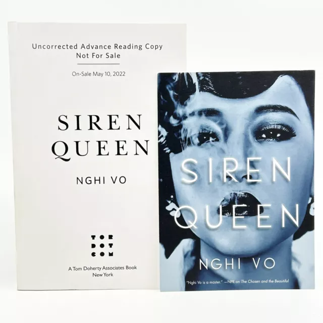 Rare Siren Queen Nghi Vo ARC Advanced Reading Copy PB Promo Card Set Very Good