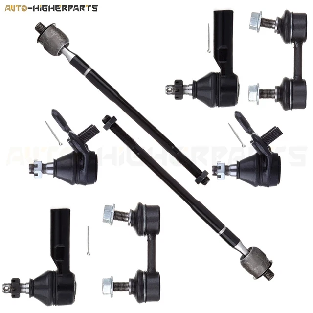 For 1993 1994 1995 GEO Prizm 8pc Lower Ball Joints Sway Bar Link Suspension Set