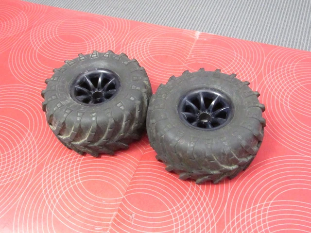 2x Proline Masher 2000 Tires & Wheels (Front). Traxxas Stampede RC Monster Truck