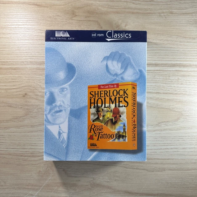 L'Intégrale Sherlock Holmes - 5 Jeux PC - Version Française - Bon état