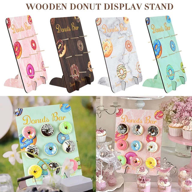Ciambella display stand feste anniversario accessori festa riutilizzabile decorazione