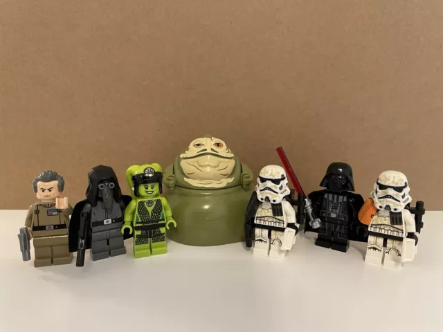 LEGO Star Wars seltenes Minifiguren Konvolut z. B. Oola, Jabba I gebraucht