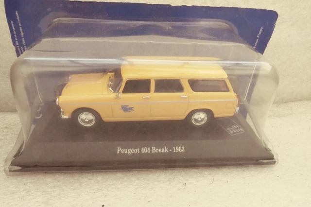Uh Pour Presse Peugeot 404 Break 1963 La Poste Ptt Neuf + Blister Serti