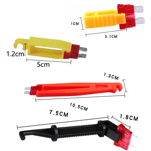 For Car Fuse Holder Fuse Puller Fuse Clip Extractor Removal Mini Plastic Set