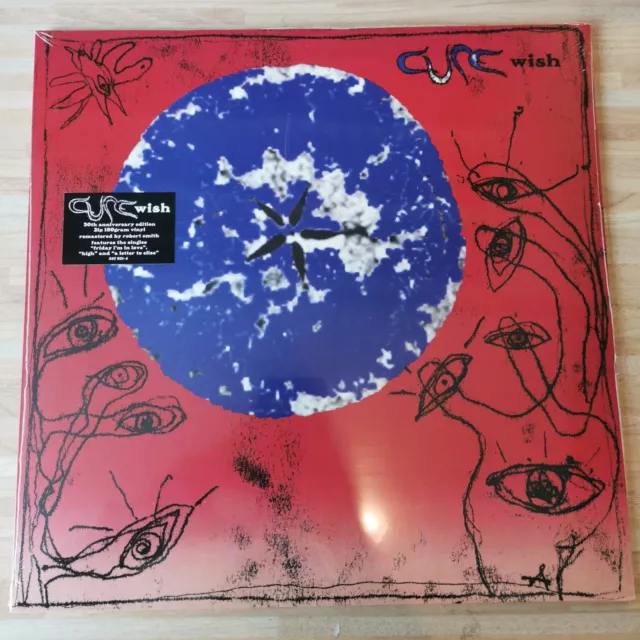 The Cure - Wish 30th Anniversary - Ltd Edition 2x Vinyl LP - Pallas Press