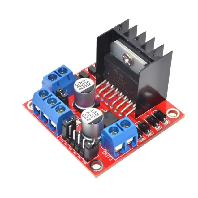 Dual H Bridge DC Stepper Motor Drive Controller Board Module L298N For Arduino F