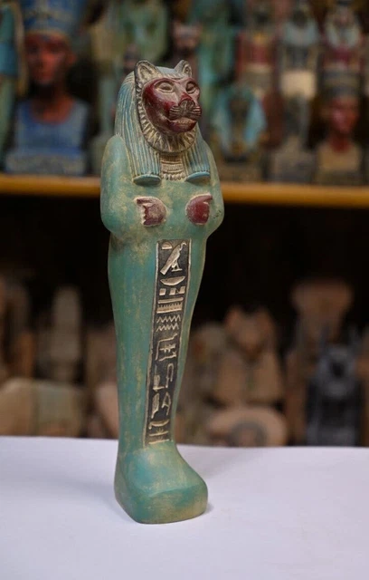 ANCIENT EGYPTIAN ANTIQUES Statue God sekhmet Egyptian goddess of War ...