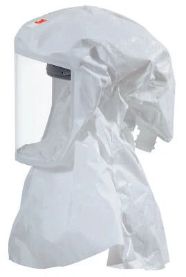 S-Series Hoods and Headcovers, Hood W/ Integrated Suspension, M/L, White 3M™ 3m™