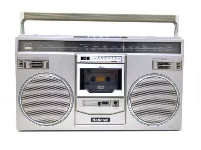 Retro Boombox National Panasonic RX-1650 Radio Cassette Player