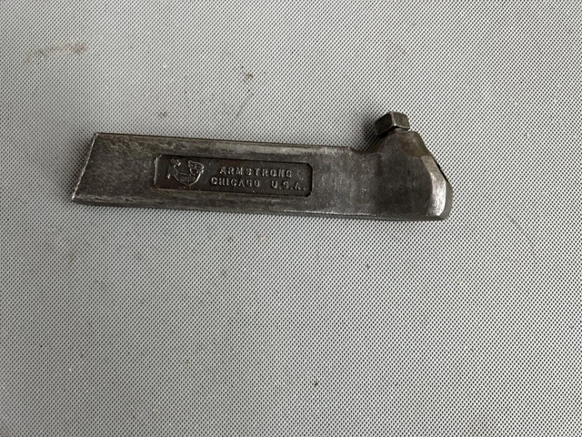 ARMSTRONG No. 2-L LEFT HAND LATHE TOOL BIT HOLDER 3/8" BIT
