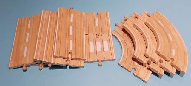 Accessoires pour Trains en Bois n.33557 de Brio.2 Hauts Supports