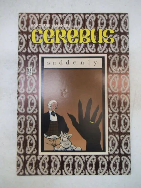 Cerebus #58 Dec 1983 Nm Near Mint 9.4 9.6 Aardvark Vanaheim Comics Suddenly