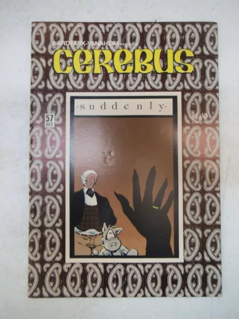 Cerebus #58 Dec 1983 Nm Near Mint 9.4 9.6 Aardvark Vanaheim Comics Suddenly