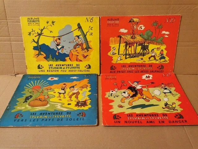 Lot De Films Anciens Sylvain Et Sylvette – Bobines Filmostat Cuviller, Vintage