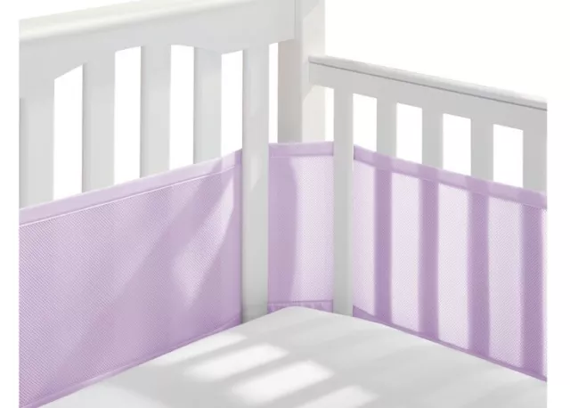 BreathableBaby Breathable Mesh Liner for Full-Size Cribs, Classic 3mm Mesh