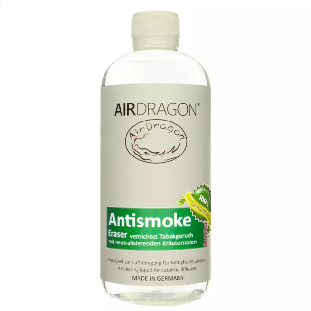 1L AirDragon® ANTISMOKE Natur Raumduft Refill für katalytische Lampe Berger u.a.