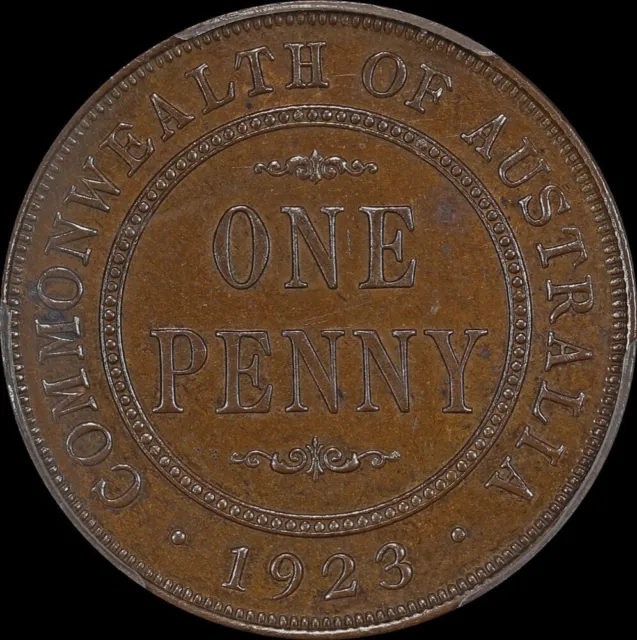 1923 Penny Unc (PCGS MS62BN)