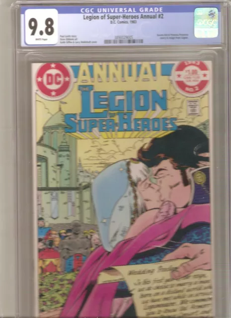Legion of Super Heroes Annual #2 CGC 9.8