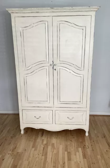 Laura Ashley bramley  French style double With Draws  wardrobe.Rare .