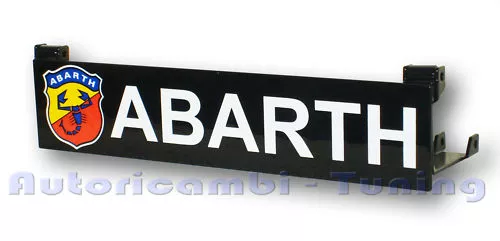 Support de Capot Arrière Moteur Acier Émaillé Noir Fiat 500 Abarth A180