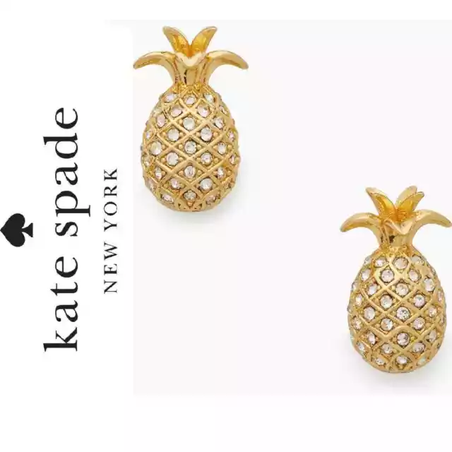 kate spade new york Womens Pineapple Passion Stud Earrings 3