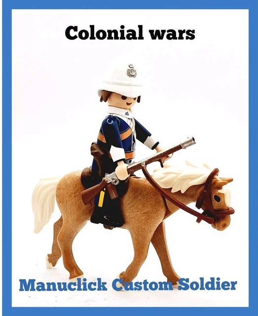 Playmobil Personnalisé – Pilote Britannique Wilfrid Douce / Wop May – Europa 1918