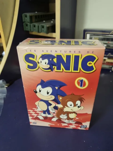 coffret 4 DVD Les Aventures de Sonic - Box 1 Neuf sous blister