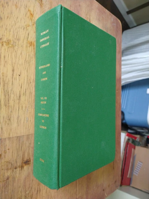 ROMAN IMPERIAL COINAGE VOL 7 CONSTANTINE-LICINIUS Sutherland Carter 1966 SPINK