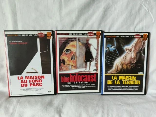 DVD slim, Néo Publishing  , film d'horreur italien période 70`s/80`s