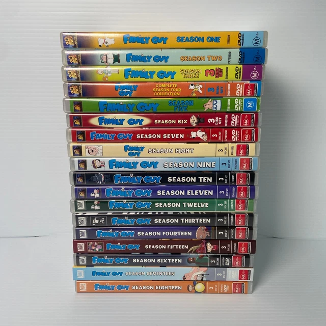 Family Guy Complete Seasons 1 - 18  - DVD Bundle