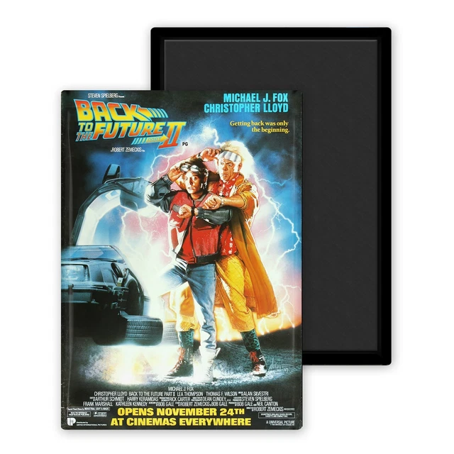 RETOUR VERS LE FUTUR Back to the Future ! affiche cinema cars delorean