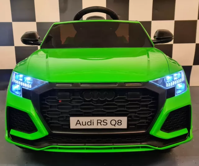 Battery-Powered Children’s Car Audi Q8 Green 3