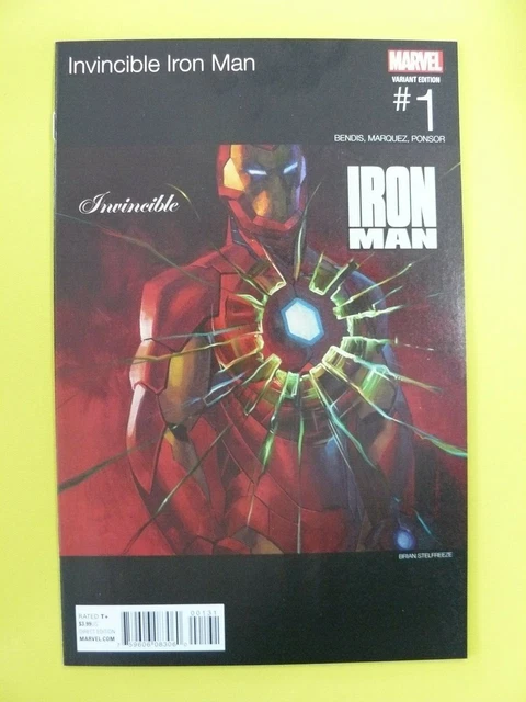 Invincible Iron Man (vol 2) #1 - Stelfreeze Hip Hop variant - NM- - Marvel