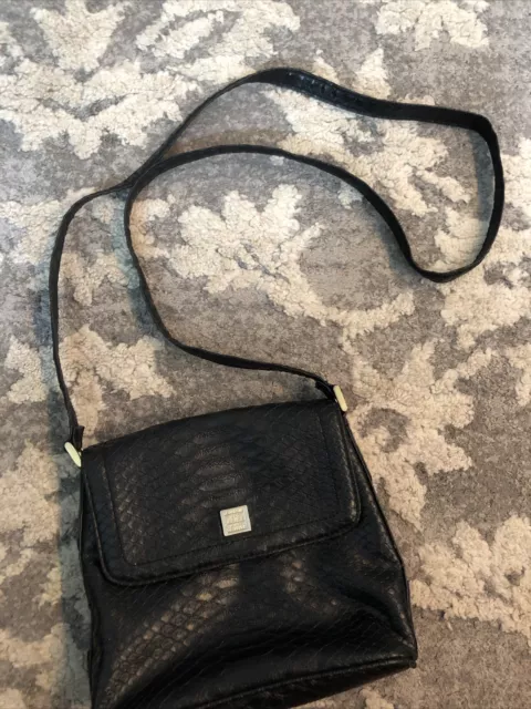Liz Claiborne LC-1441-P Mini Hobo Hand Bag, Tan and Brown