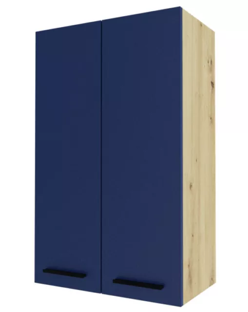 XL Küchenhängeschrank Bonn 60x32,5x96cm 2-türig Mat Couleur Éligible (BO-W4 / 60