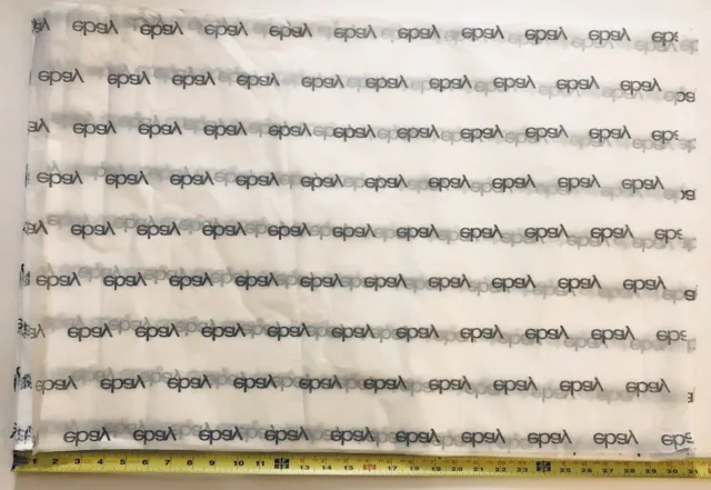 69 Sheets of eBay Logo Tissue Paper - 20x30 - Black & White