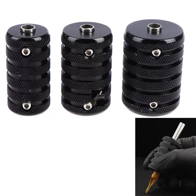 25/30/35mm Knurled Twist Self-Lock Aluminum Alloy Grip For Tattoo Machine Bla ZF