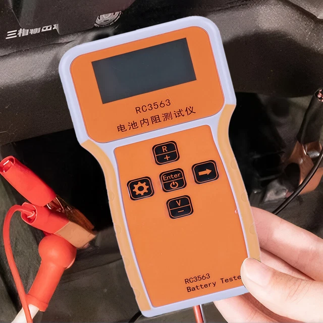 RILEVATORE DI RESISTENZA interna piombo acido litio tester batteria