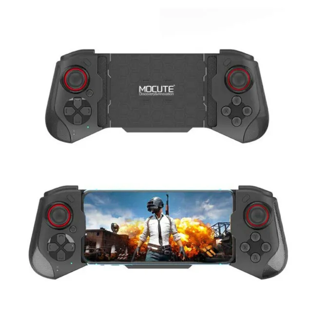 Bluetooth Gamepad IOS Android Mobile Game Stretch Dual Joystick For Mocute 060