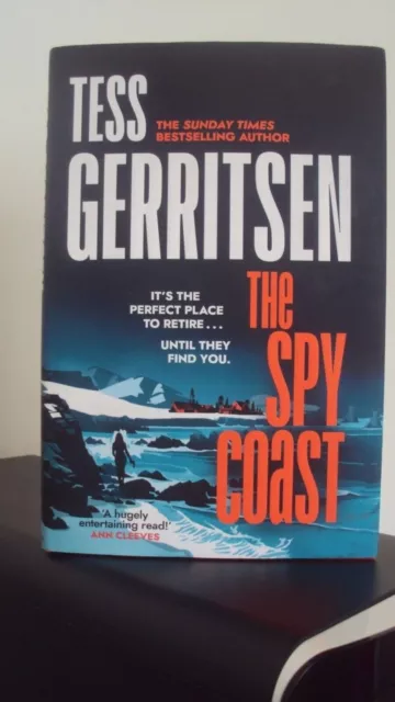 Tess Gerritsen The Spy Coast HardbackBook 2023 Nice Good Clean Con