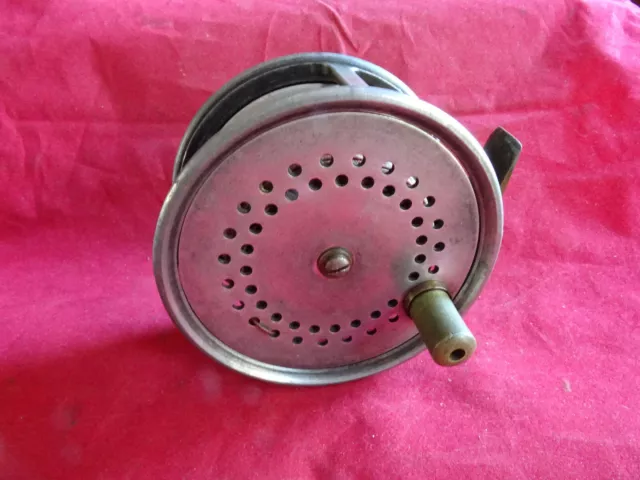 A Rare Vintage 4 1/8" Caliper/Claw Check Farlow Salmon Fly Reel