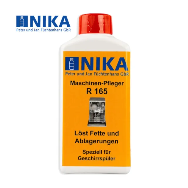 NIKA R165 Maschinen Pfleger | für Geschirrspüler löst Fett & Ablagerungen 250ml