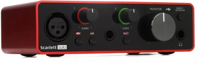 Focusrite Scarlett Solo 3rd Gen USB Audio Interface