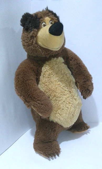 Simba Masha and The Bear Plush Soft Teddy Bear (50 cm, Brown) main image 1