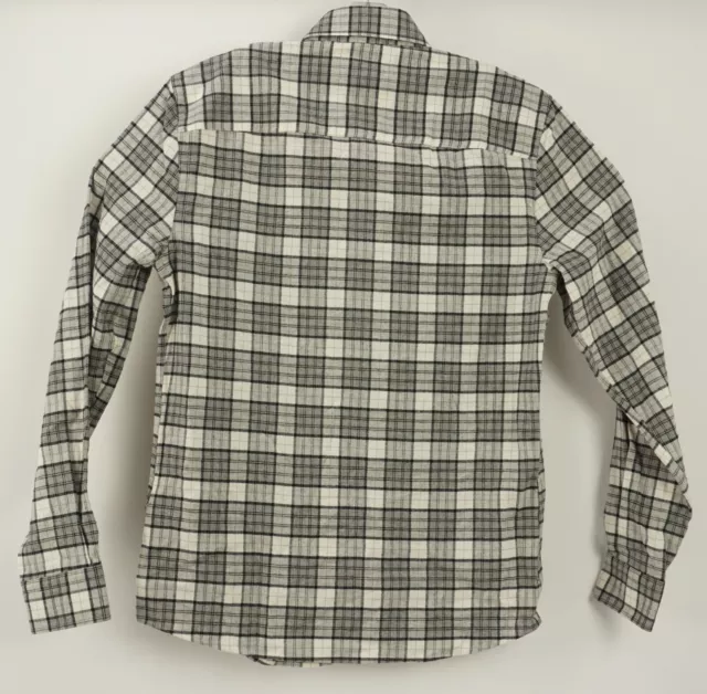 New 180$ Reiss Alano Men's Sizes S / M / XL Check Woven Cotton Button Up Shirt 2