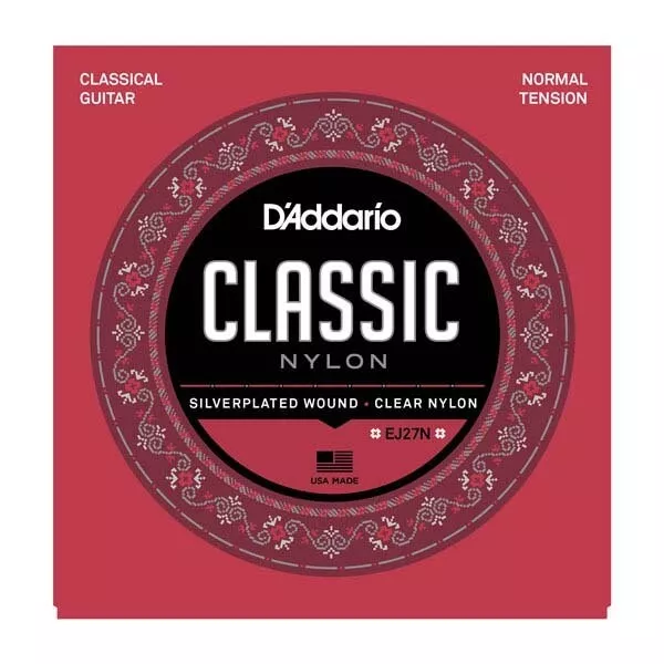 D'Addario Classic Nylon : Acoustic Guitar Strings: EJ27N