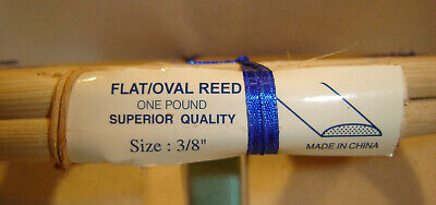 Cesta de tejer Reed Calidad Superior Plana/Oval Reed 3/8" 1 libras nos