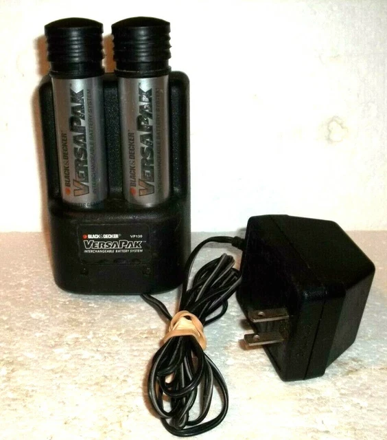 CRAFTSMAN VERSAPAK INTERCHANGEABLE Battery System Charger & 2