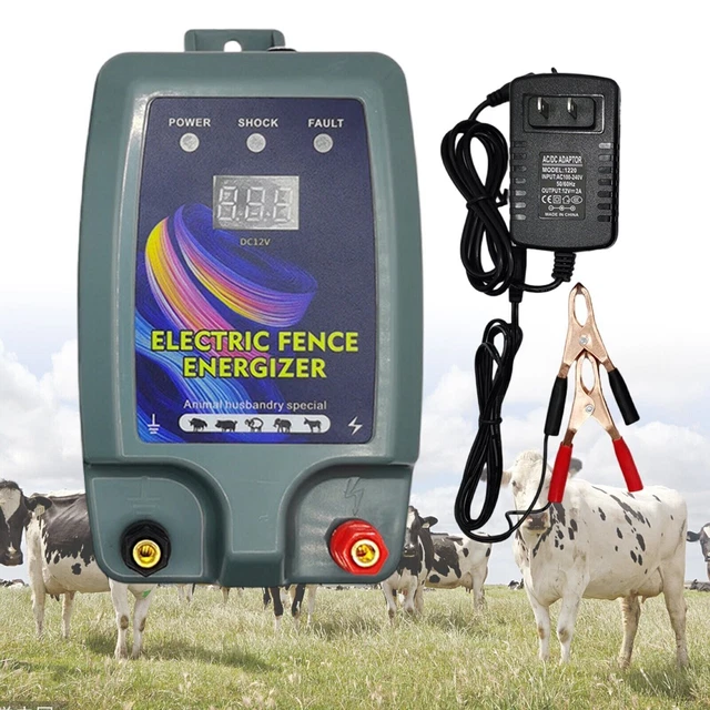 Weidezaungerät Elektrozaungerät 12V 15km Elektrozaun Weidegerät Weidezaun Neu